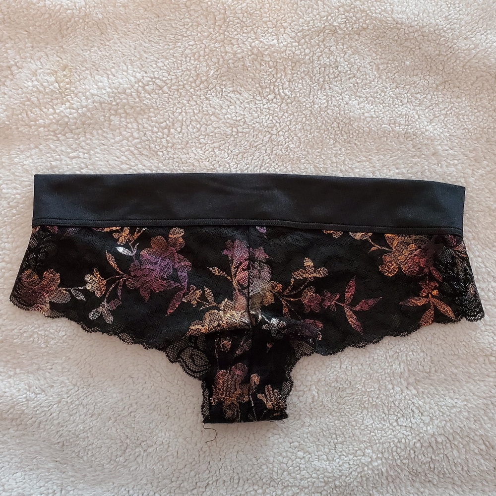 Victoria's Secret Black and Gold Underwear